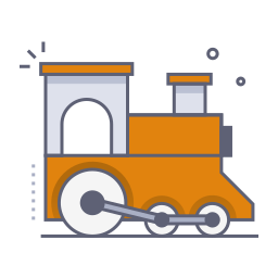 Mini train icon