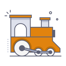 mini tren icono