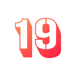 numéro 19 Icône