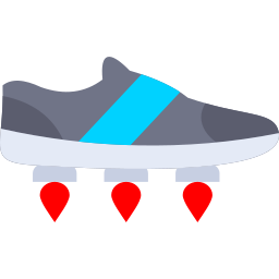 sapatos voadores Ícone