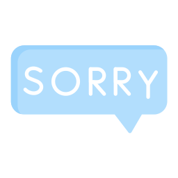 Apology icon