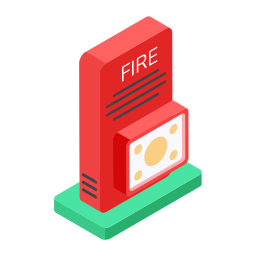 Fire alarm icon