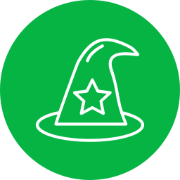 Witch hat icon