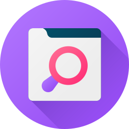 Magnifying glass icon