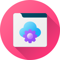 Cloud computing icon