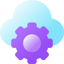 Cloud computing icon