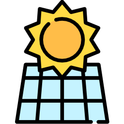 painel solar Ícone