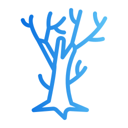 Dry tree icon