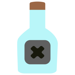 bouteille de poison Icône