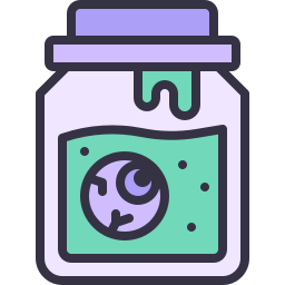 Eye jar icon