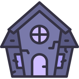 dom zamkowy ikona