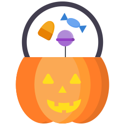 Candy bag icon