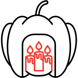 할로윈 양초 icon