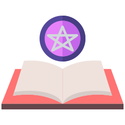 magiczna książka ikona