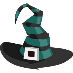 chapéu de bruxa Ícone