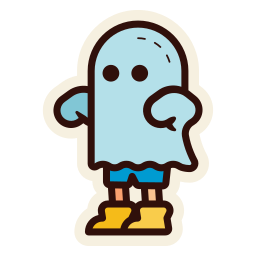 Ghost costume icon