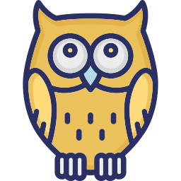 Owl bird icon