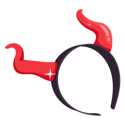 Devil horns icon