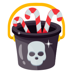 Хэллоуинские конфеты иконка