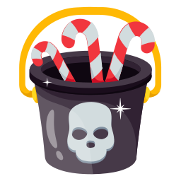 Halloween candy icon