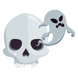 Хэллоуин призрак иконка
