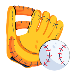 guante de béisbol icono
