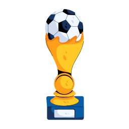 trofeo de futbol icono