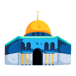 la moschea di al-aqsa icona