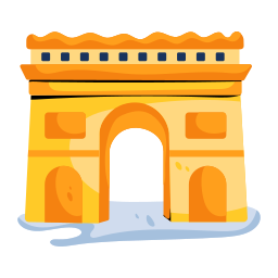 arco del triunfo icono