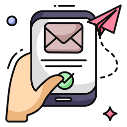 Mail send icon