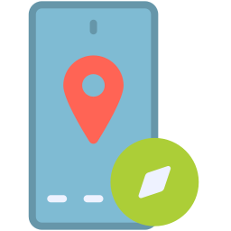 navigation mobile Icône