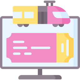 Electronic ticket icon