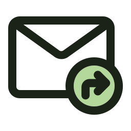 e-mail weiterleiten icon