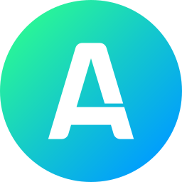 Letter a icon