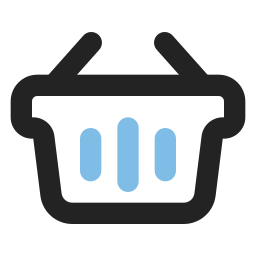 Shopping basket icon