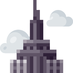 Empire state building icon