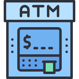 Atm machine icon