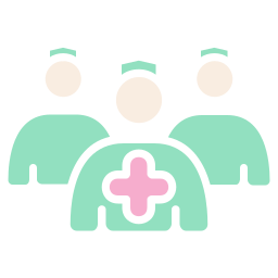 Medical team icon