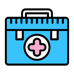 First aid kit icon