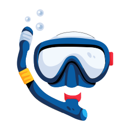 Scuba mask icon