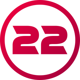 número 22 Ícone