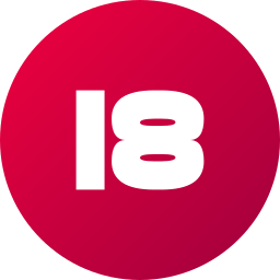 Number 18 icon