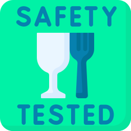 Safety tasted icon