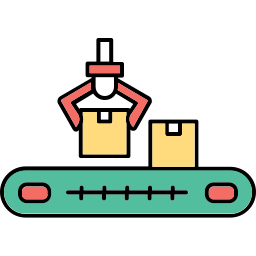 cinta transportadora icono