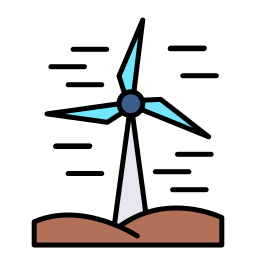 moinhos de vento Ícone