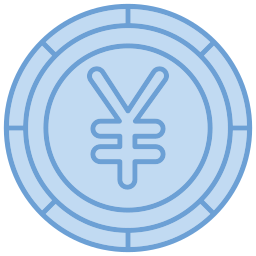 yen-valuta icoon