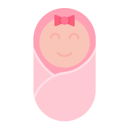 아기 소녀 icon