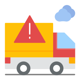 Dangerous goods icon