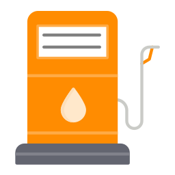 gaz combustible Icône