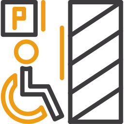 휠체어 이용 가능 icon